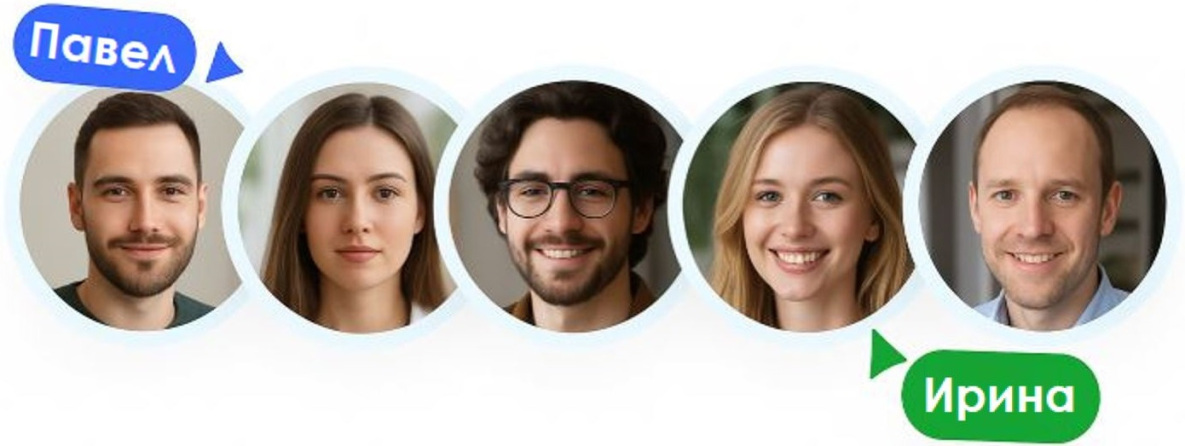 Portraits of people learning AI with Coursiv